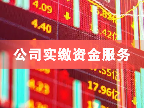 无锡公司实缴资金服务